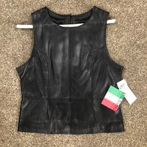 Vintage Women’s leather Vest